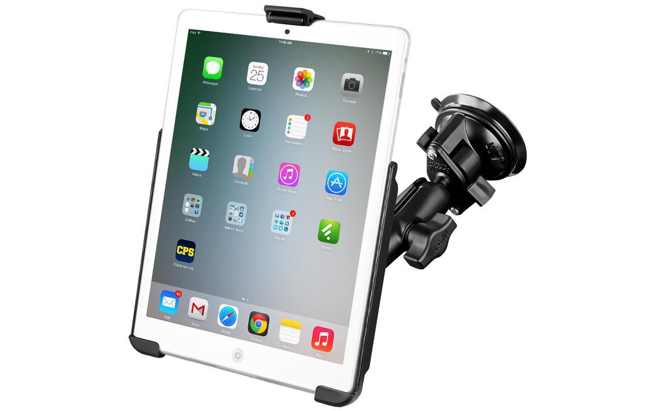 Tablet-Halterung EZ-Roll'r, iPad mini 1-3, SaugnapfHalterung, Typ: Top-Halterung