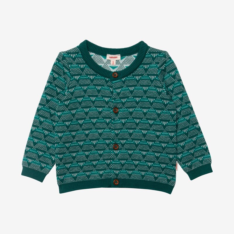 Cardigan bébé garçon tricot jacquard Catimini Aucune nuance