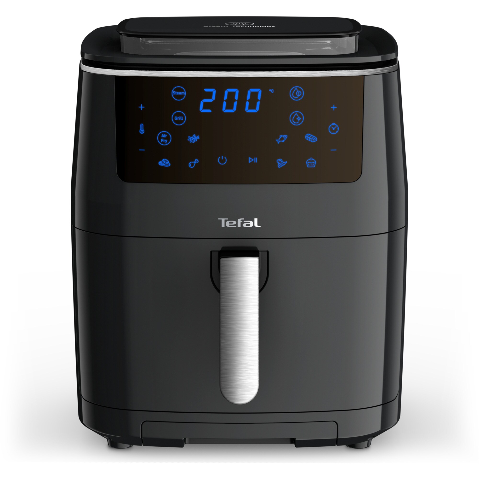 Tefal Heißluftfritteuse Heißluftfritteuse 3-in-1 Easy Fry Grill & Steam