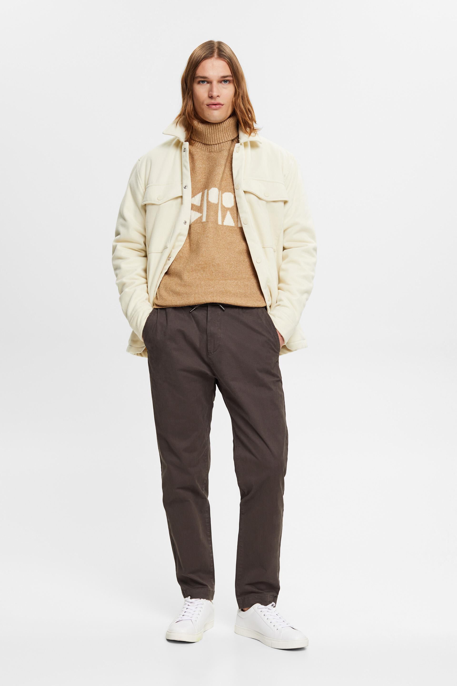 Chino à cordon coulissant à la taille