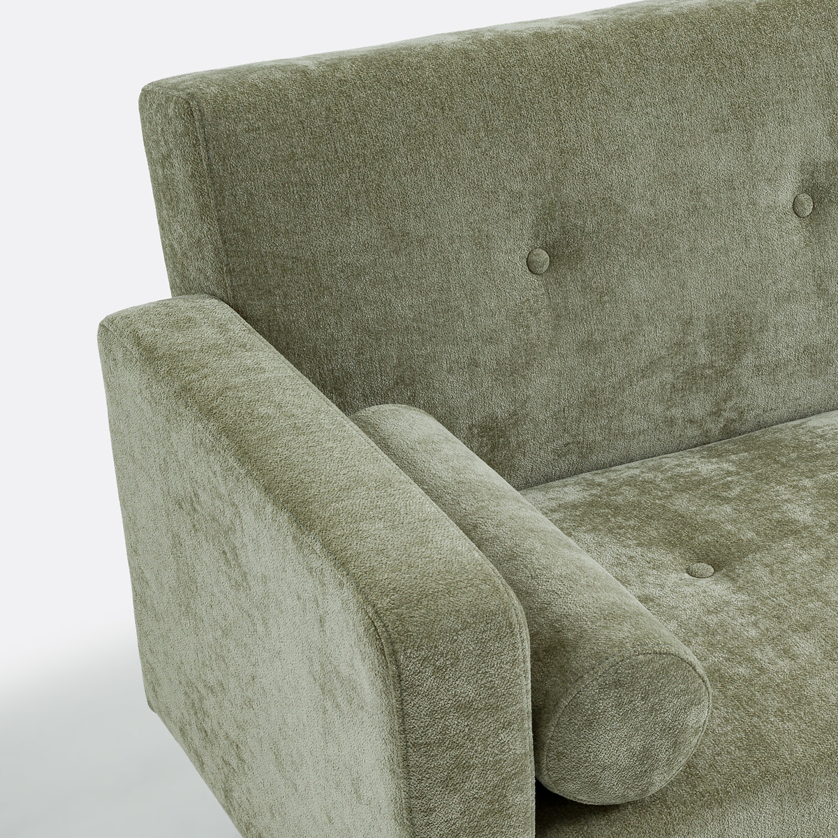 LA REDOUTE INTERIEURS<br>Sofá cama de 3 lugares, chenille, Tuske