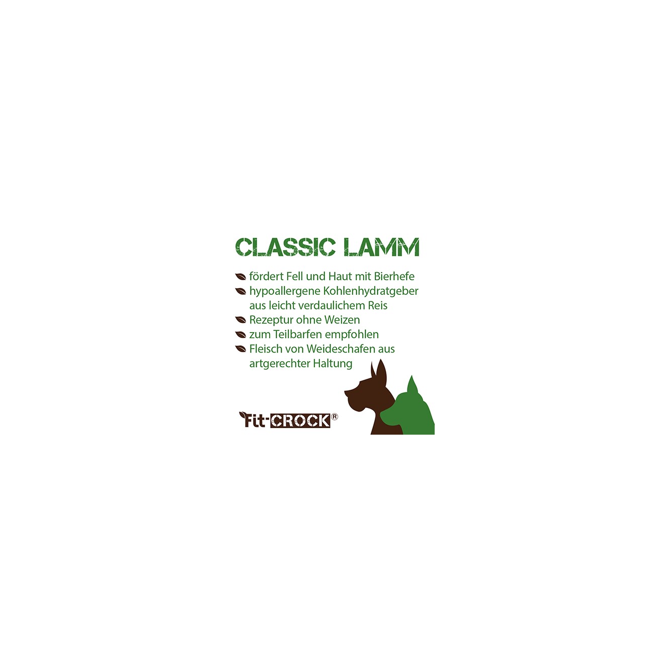 cdVet Fit-Crock Classic Lamm Maxi