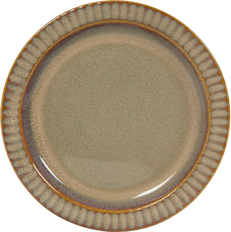 Tapasbord Bistro bruin / groen D 15,6 H 2,2 cm