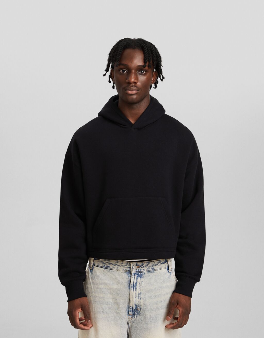 Moletom cropped