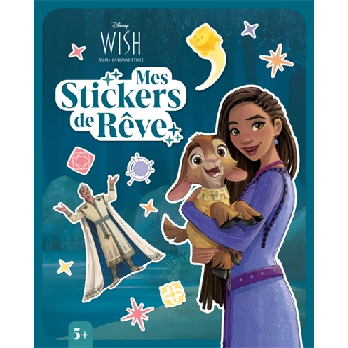 WISH, ASHA ET LA BONNE ETOILE : Mes Stickers de rêve : Disney