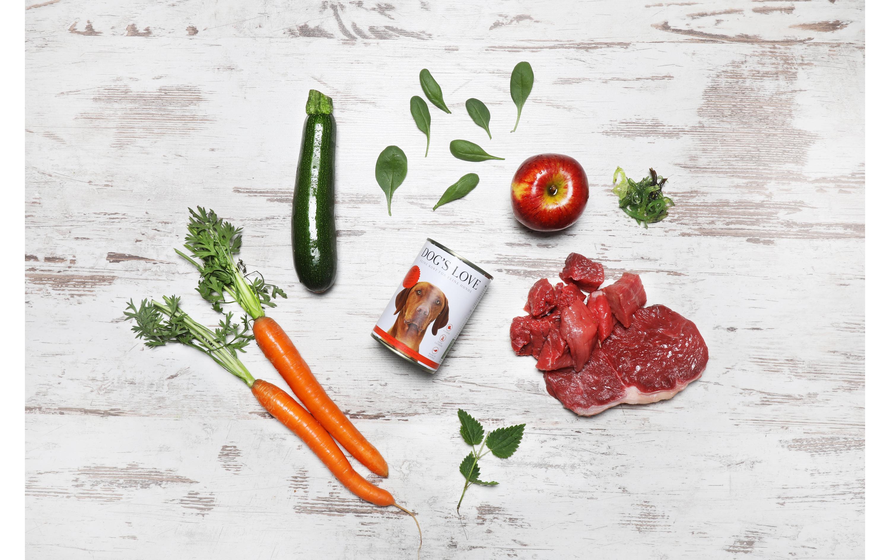 Nassfutter Adult Rind, 400 gAlleinfuttermittel für ausgewachsene Hunde