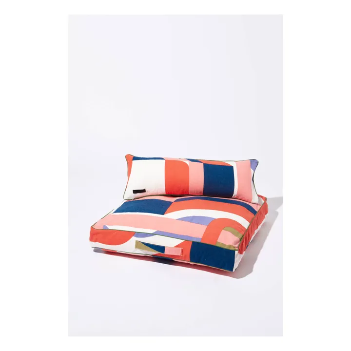 Mapoésie Coussin de sol Supersonic | Orange