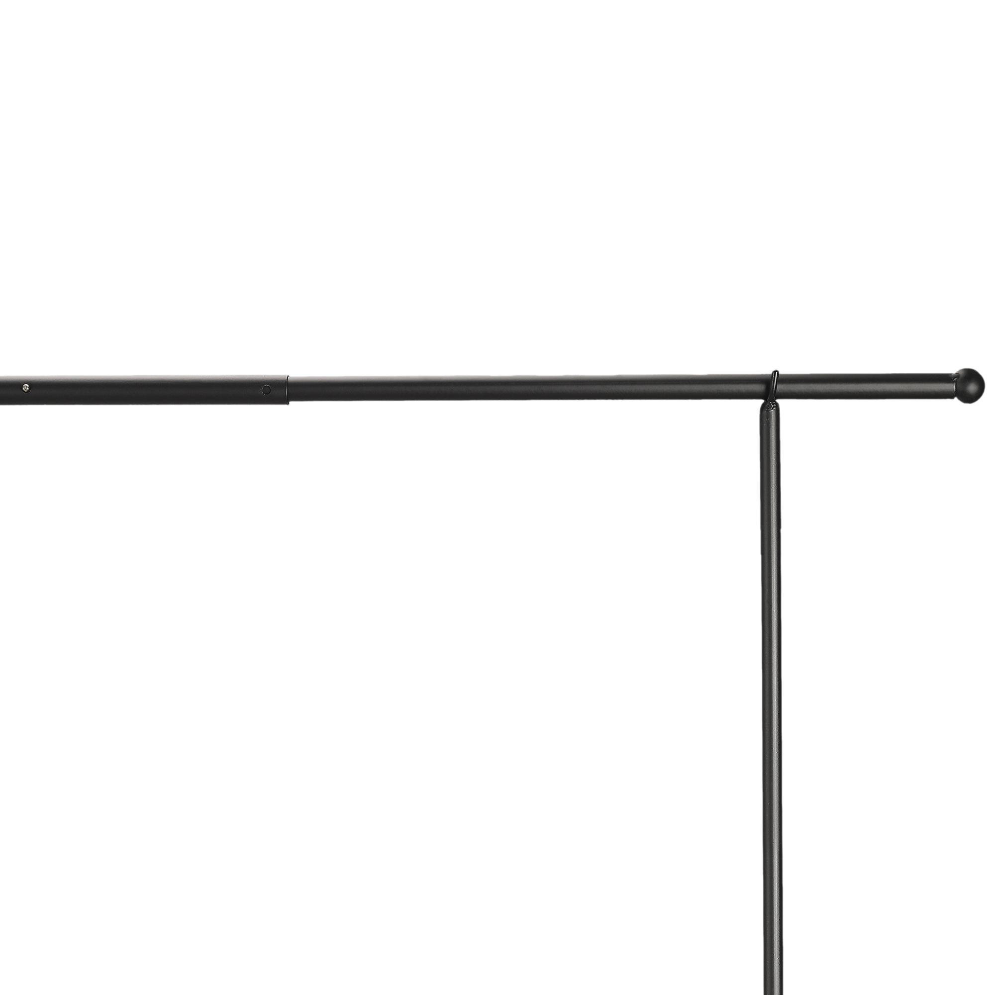 BARRE DECO DE TABLE AJUSTBLE NOIR