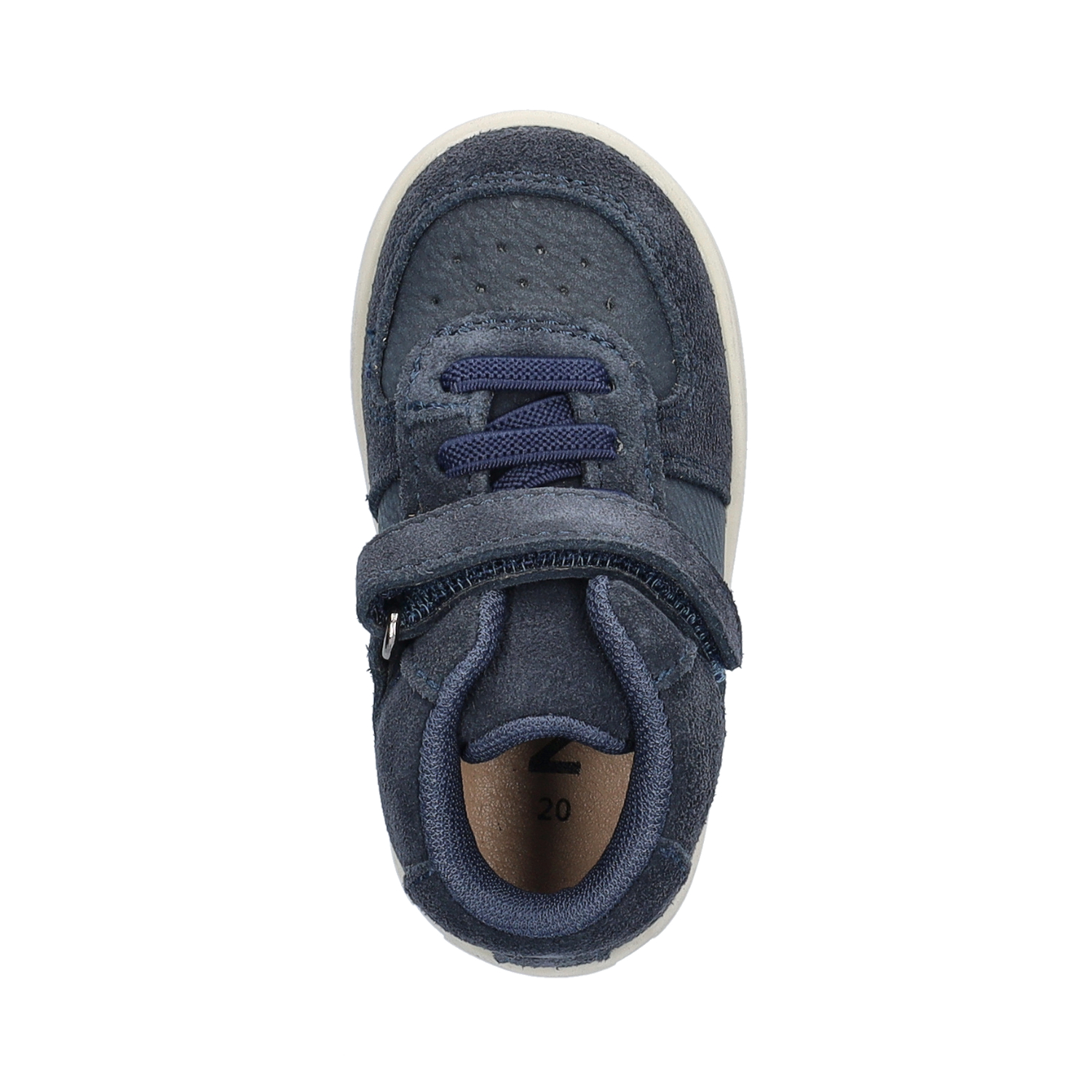 Kids jongens hoge sneaker Nelson Kids Blauw