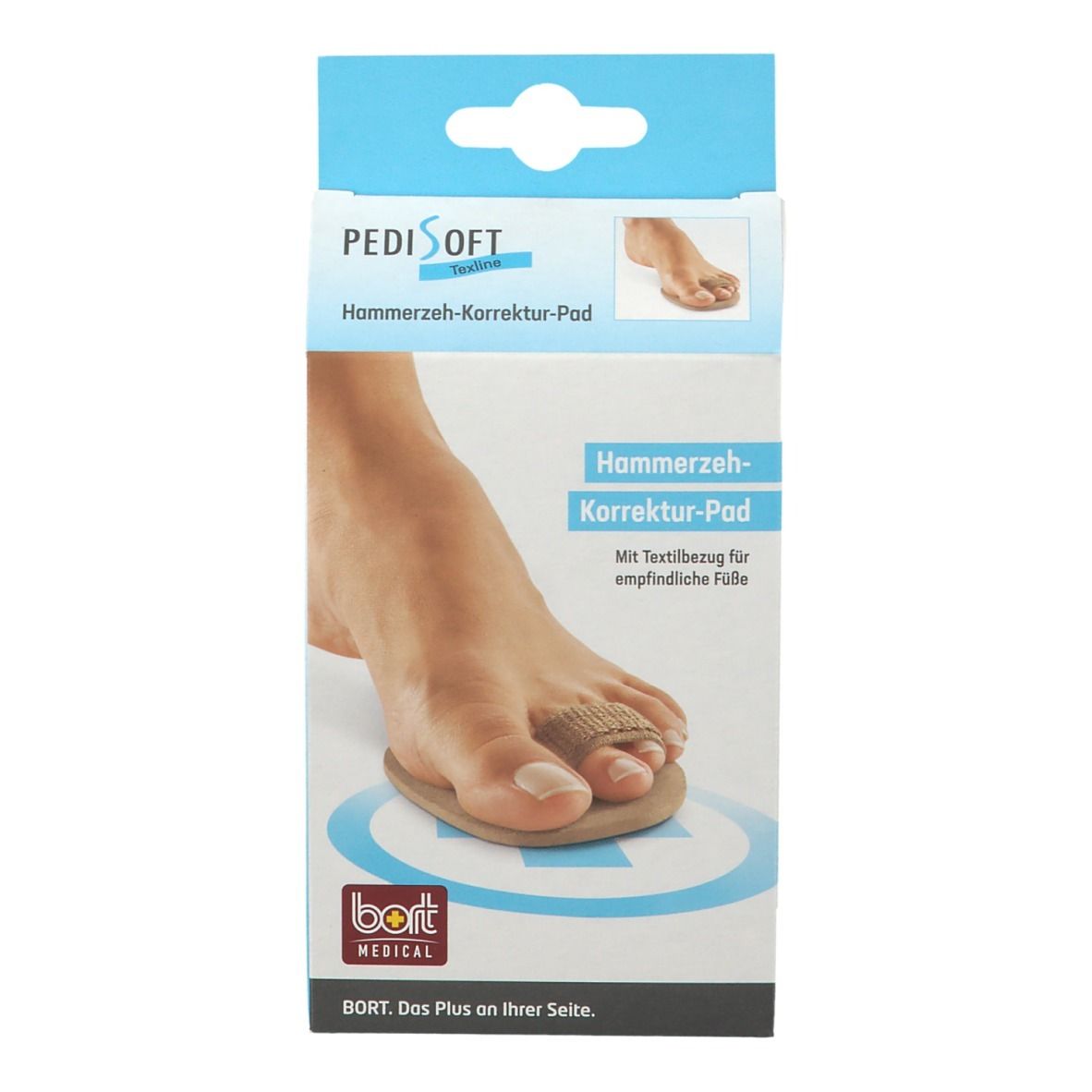 BORT PediSoft® TexLine Hammerzeh-Korrektur-Pad Gr. L