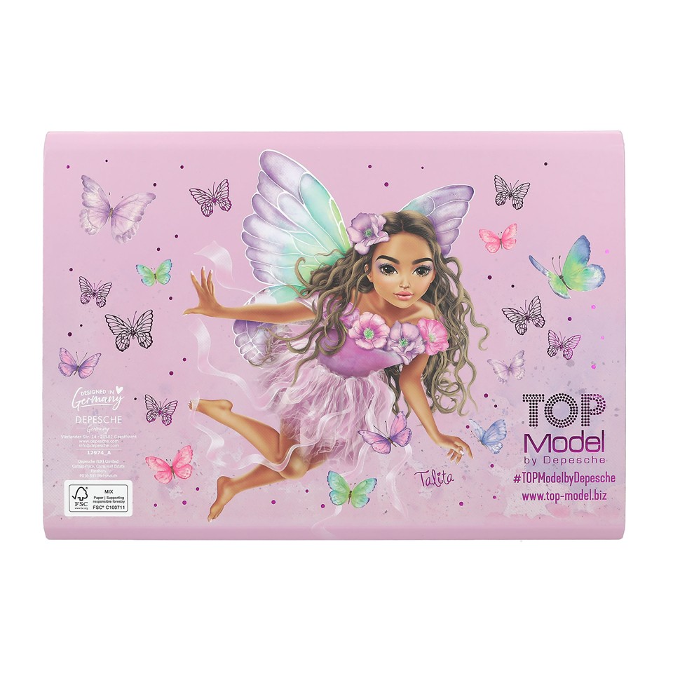 TOPModel Brevpapir i mappeFAIRY LOVE ( 0412974 )