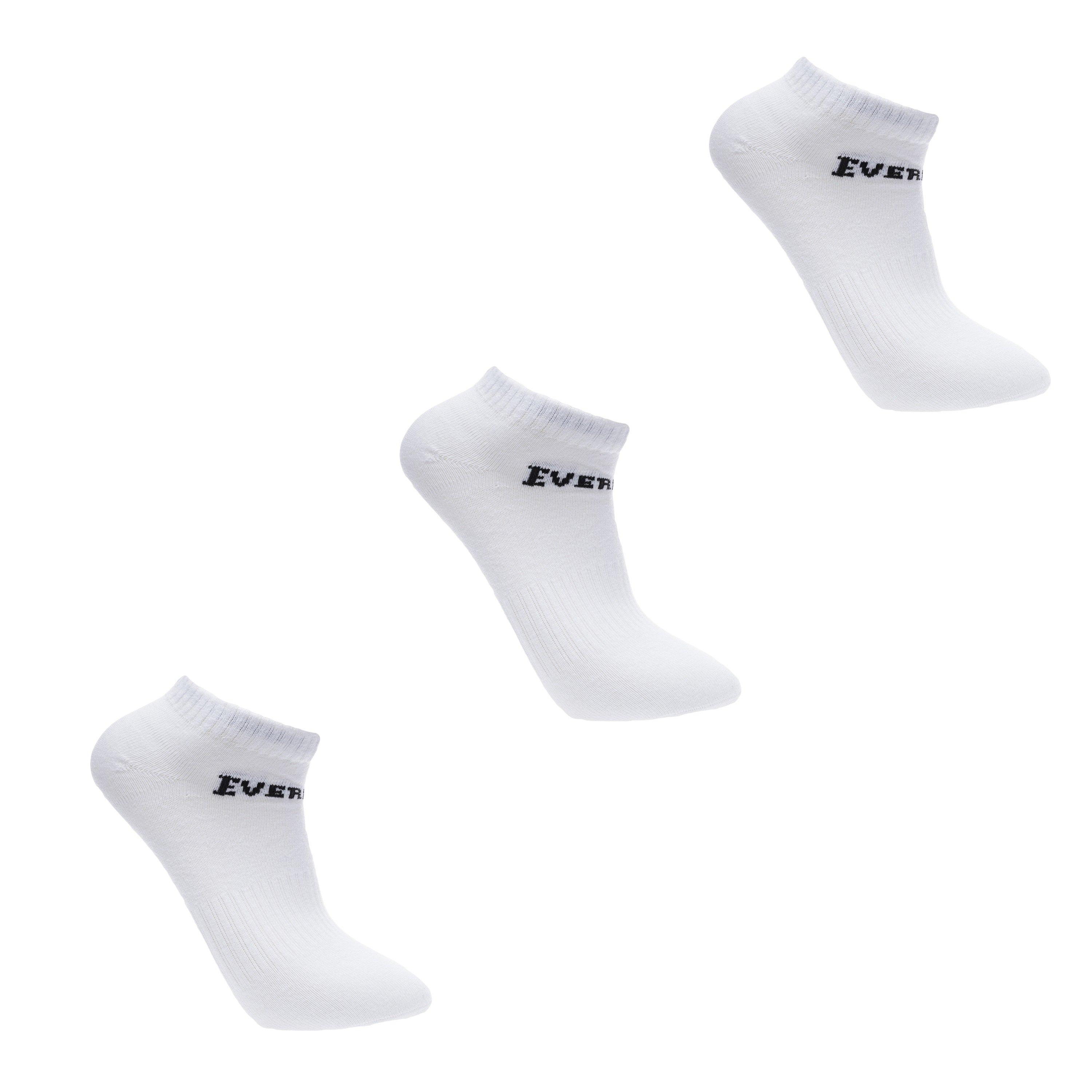 Everlast 3 Pack Trainer Socks Ladies