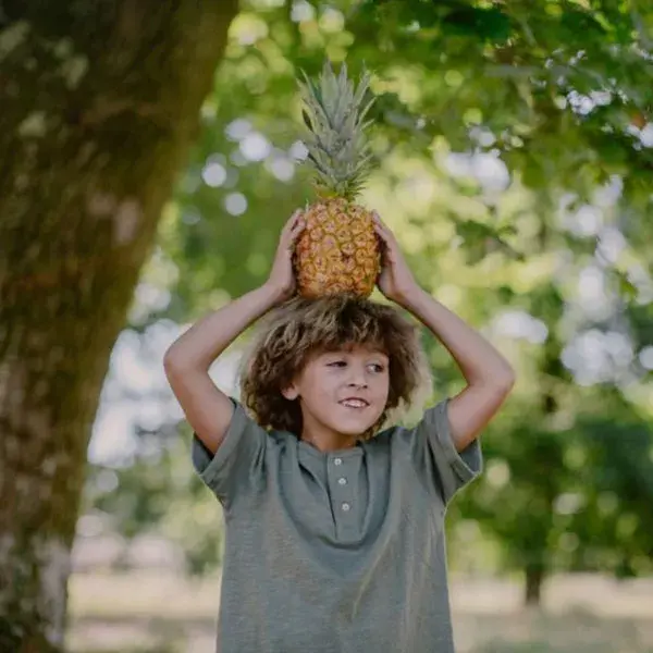 Sabonete Líquido Infantil Toofruit, Dermatologicamente Testado, Extra Rico, Abacaxi e Coco, Orgânico, 85g