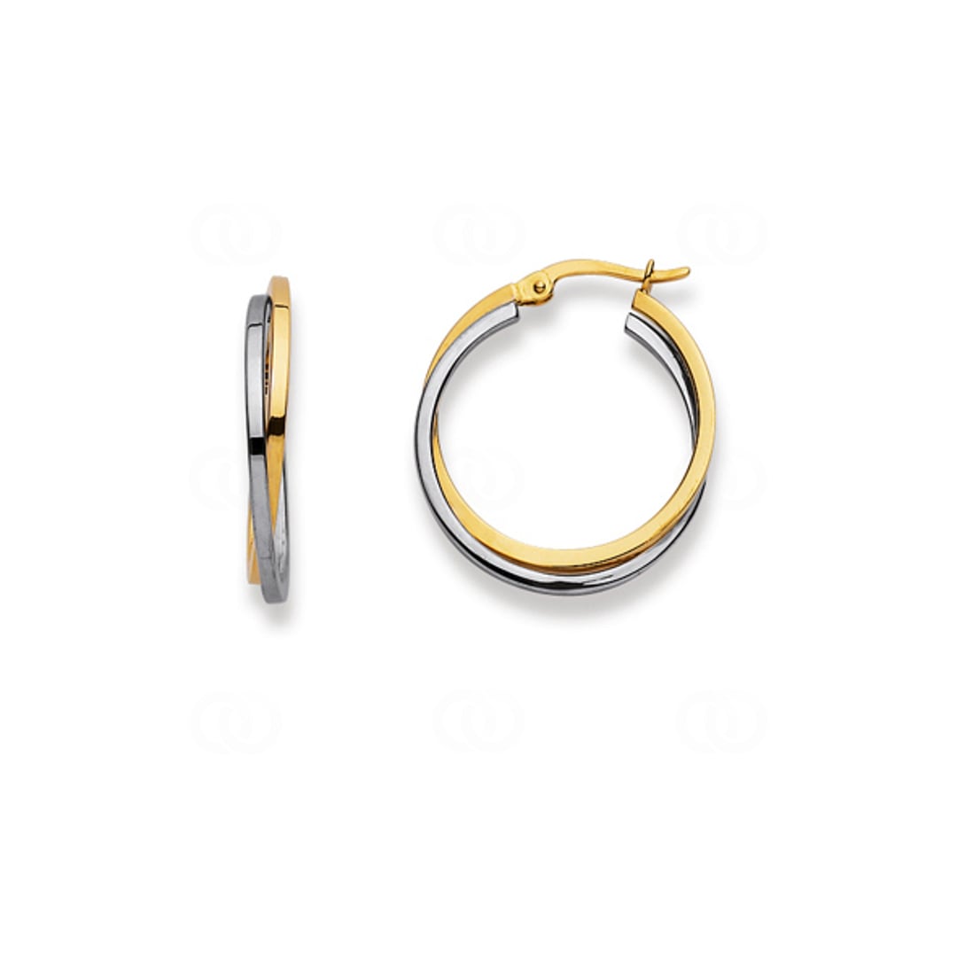 Kreolen 750/18 K Bicolor Ø 23mm