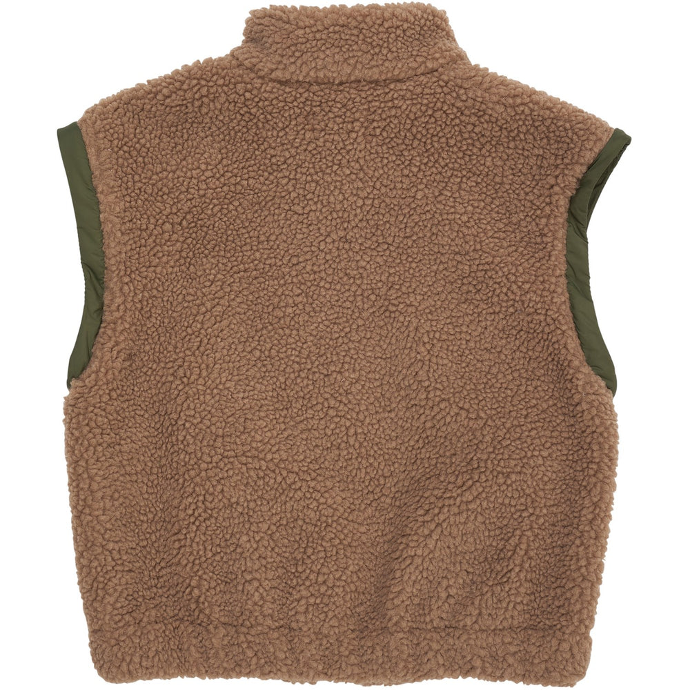 Køb COPENHAGEN COLORS Natural/Green Comb. Bamse Jakke W. Removable Ærmer