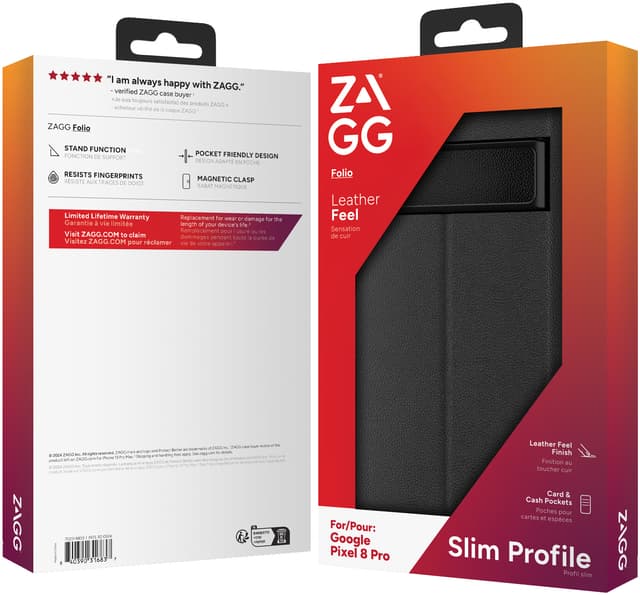 Zagg Google Pixel 8 Pro pungetui (sort)