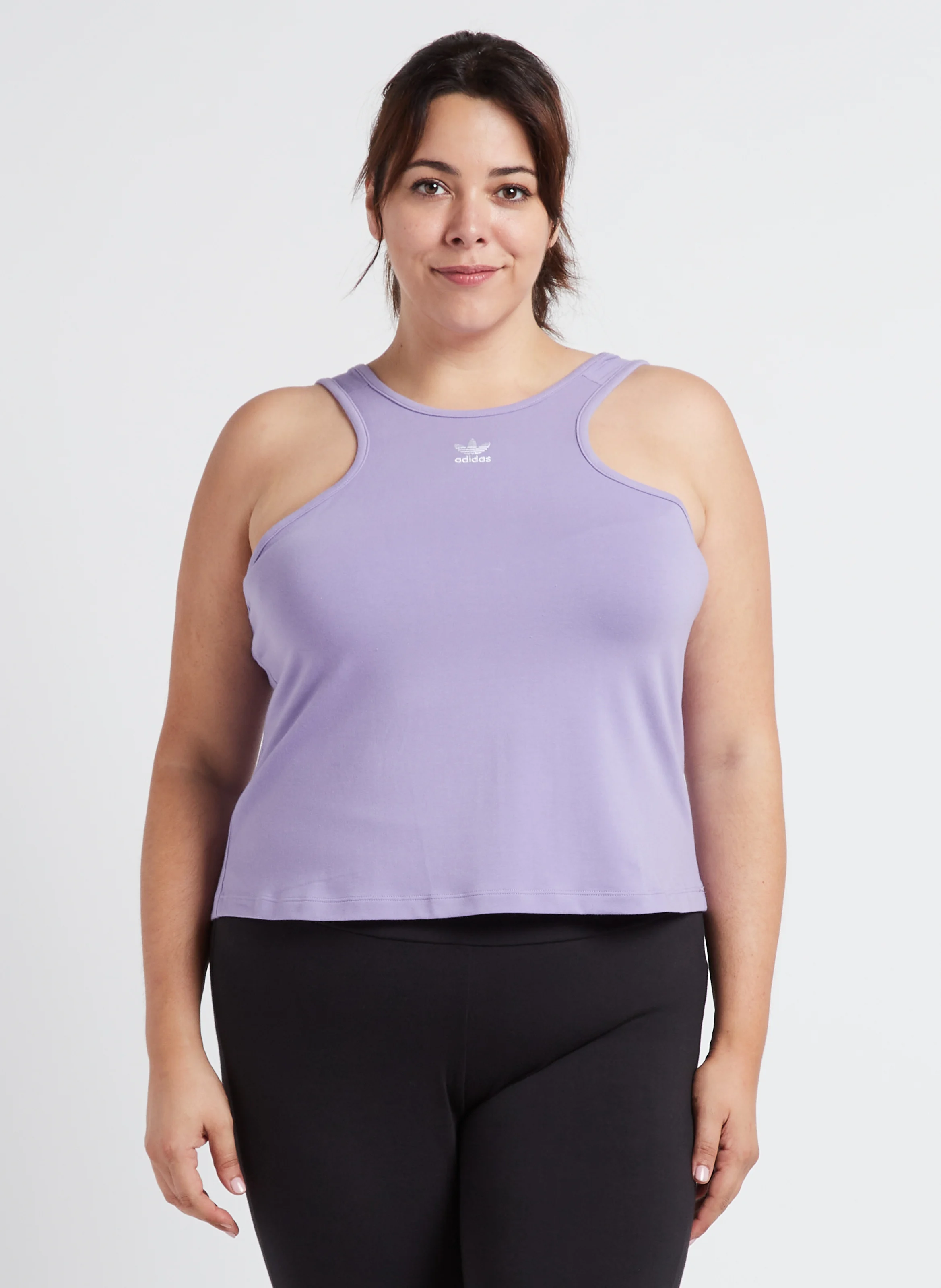 Tee shirt 2 en 1 en coton| Violet