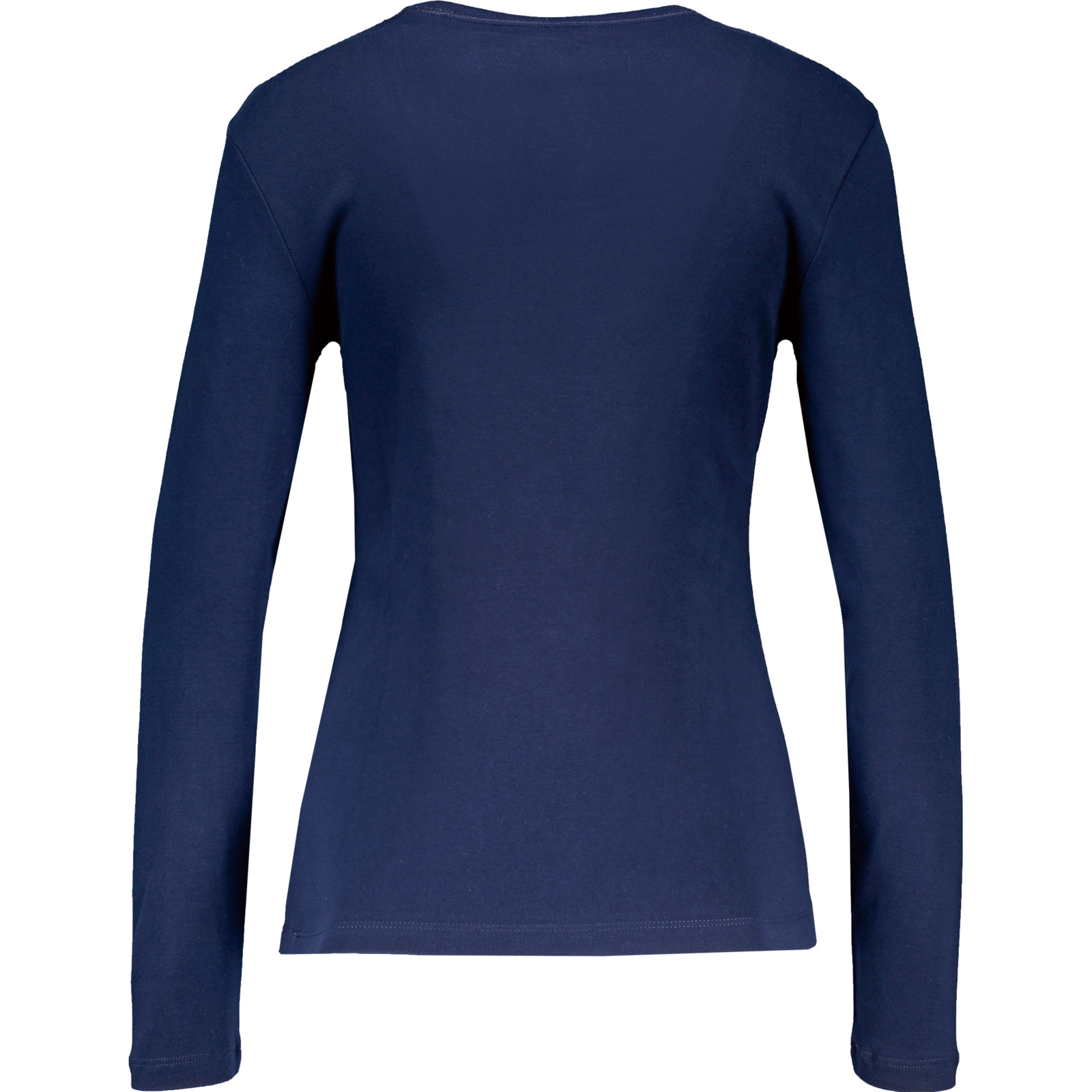 Olsen Damen-Langarmshirt uni dunkelblau, 42