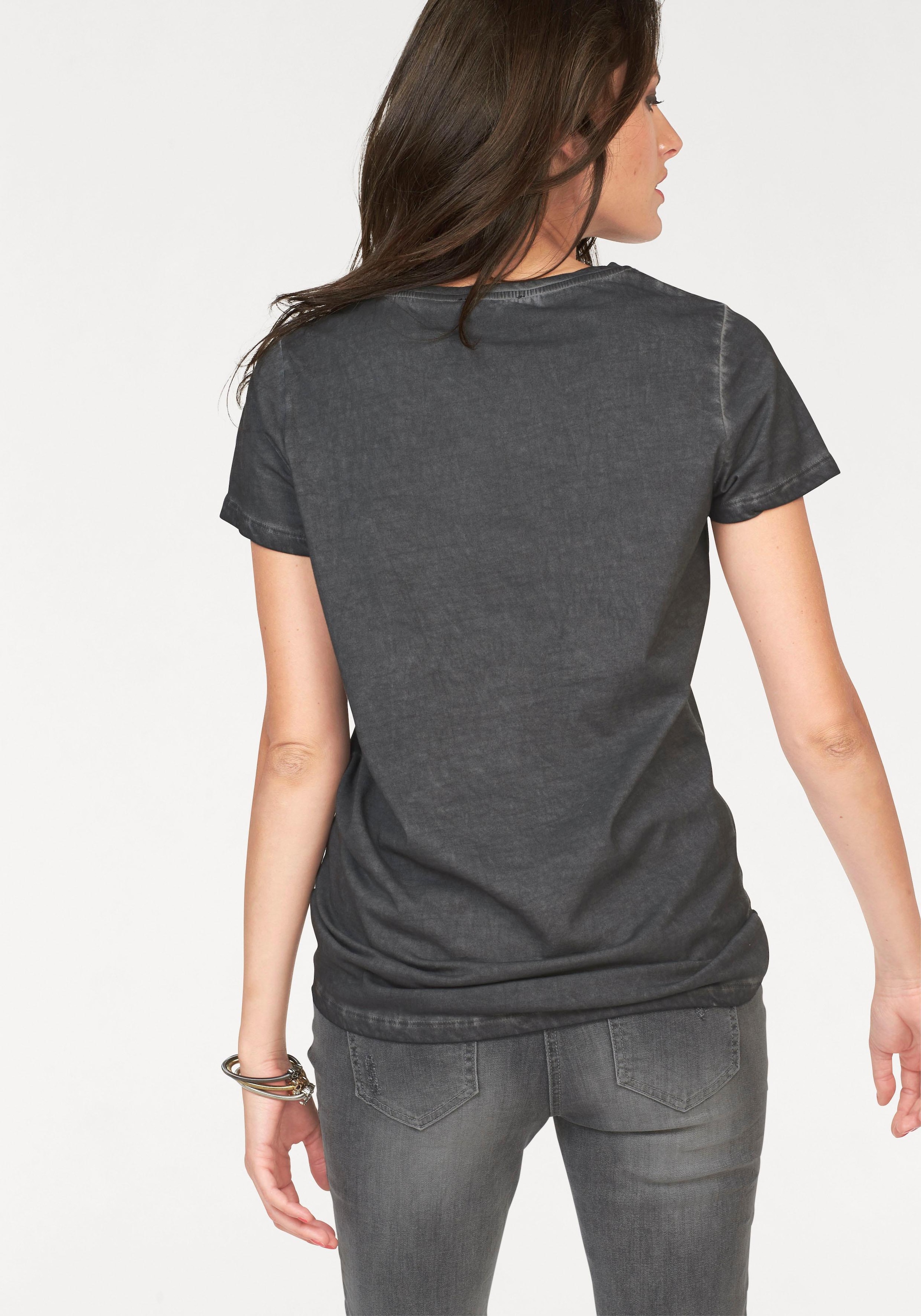 Aniston CASUAL T-Shirt mit Oil dyed-Waschung