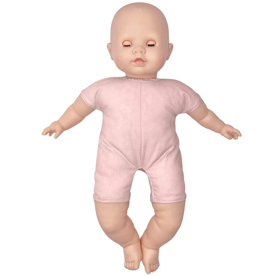 minikane babypop met slaapoogjes emilie - 36 cm