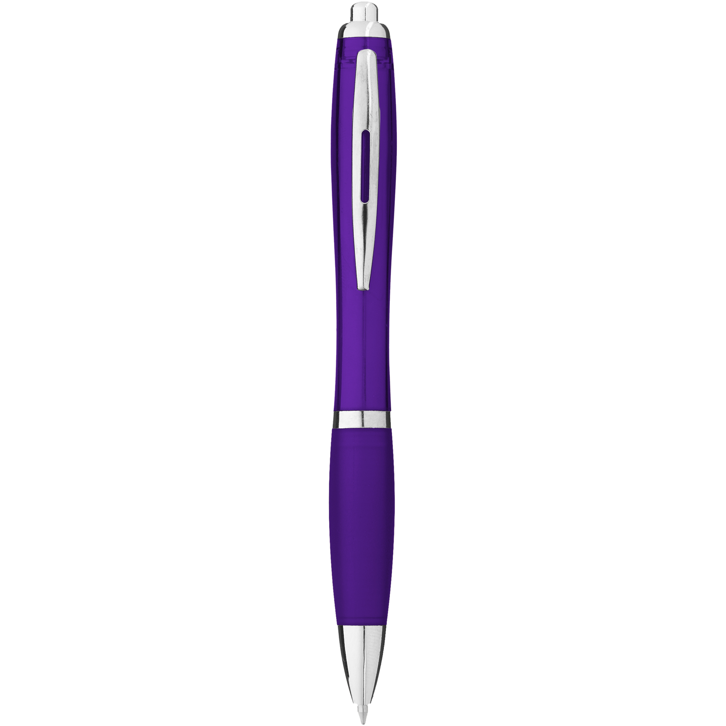 EgotierPro 106399 - Stylo Bille Nash avec Corps et Prise Colorés