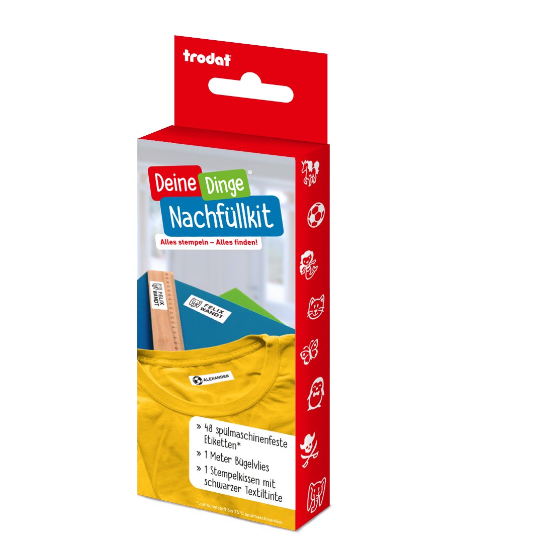 Nachfüllkit für Trodat Stempelset Deine Dinge