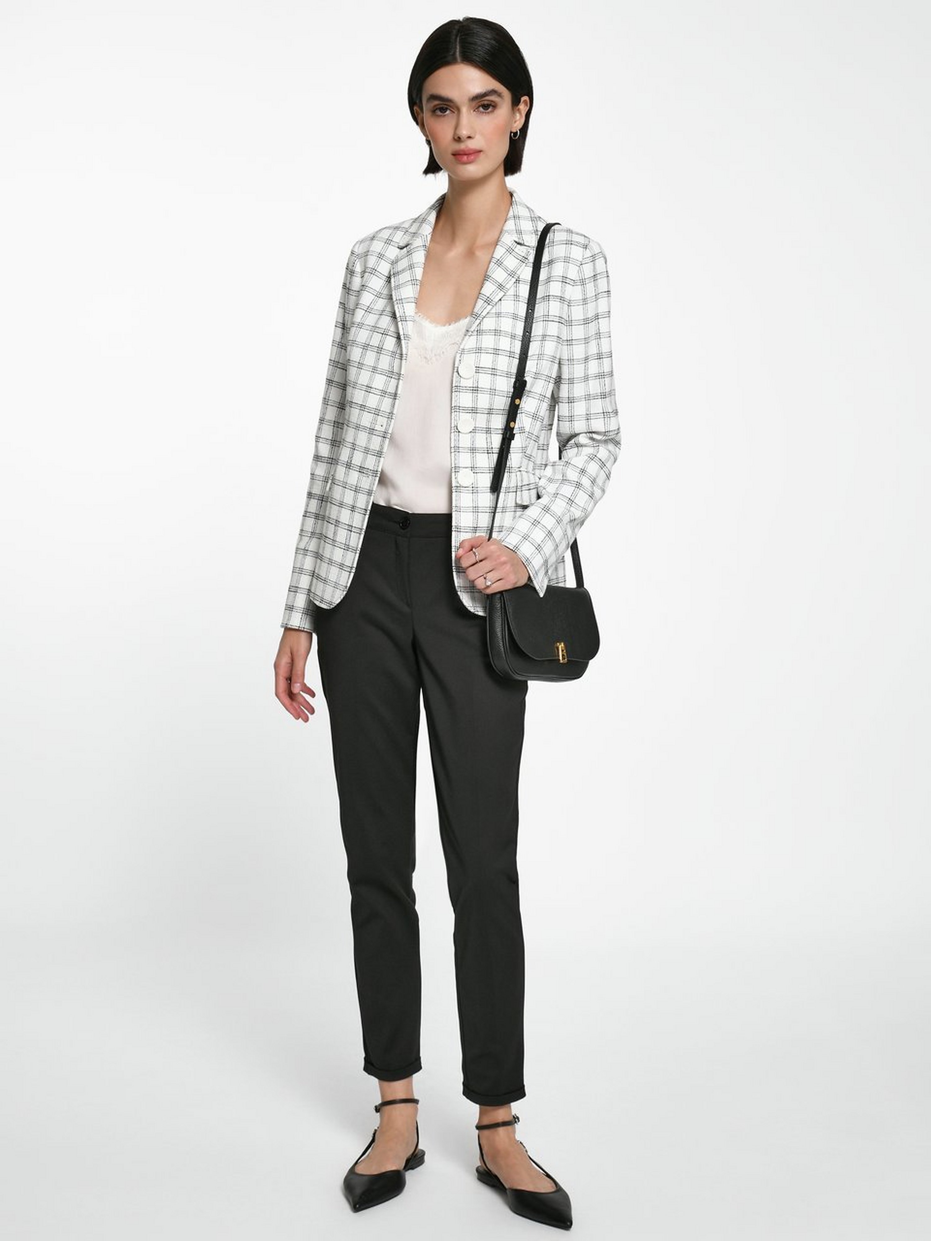 Blazer mit Reverskragen