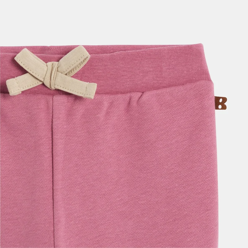 Jogging molleton muscat bébé fille Mauve Violet