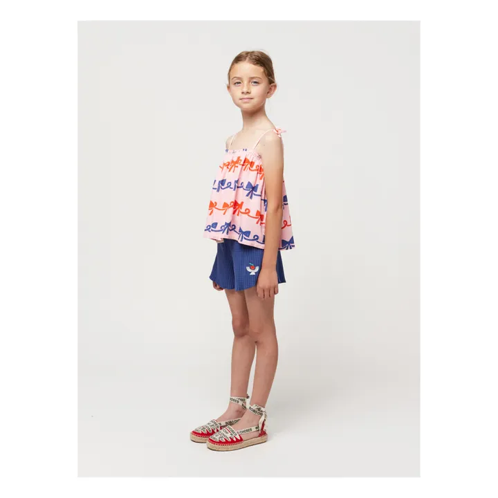 Bobo Choses Top à Bretelles Nœuds | Rose