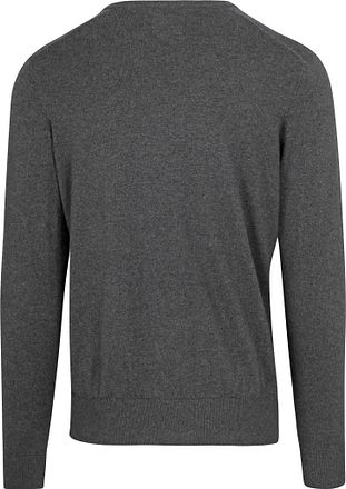 Steppin' Out Trui Cotton Cashmere V-hals Antraciet Melange SM1201.0001-1203/PU-V-COCASH-STEPP-GREY kopen