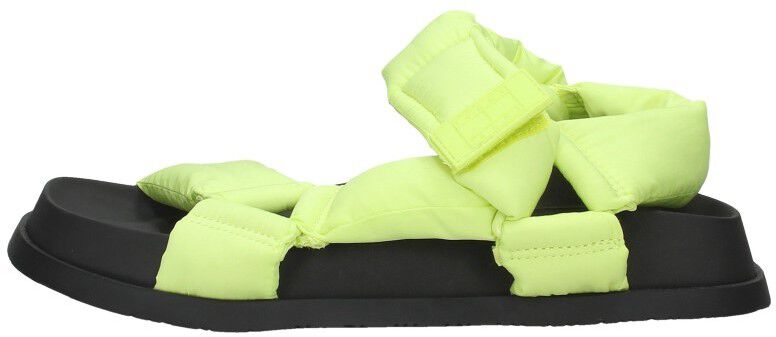 Tommy Hilfiger Sandalen Plat groen