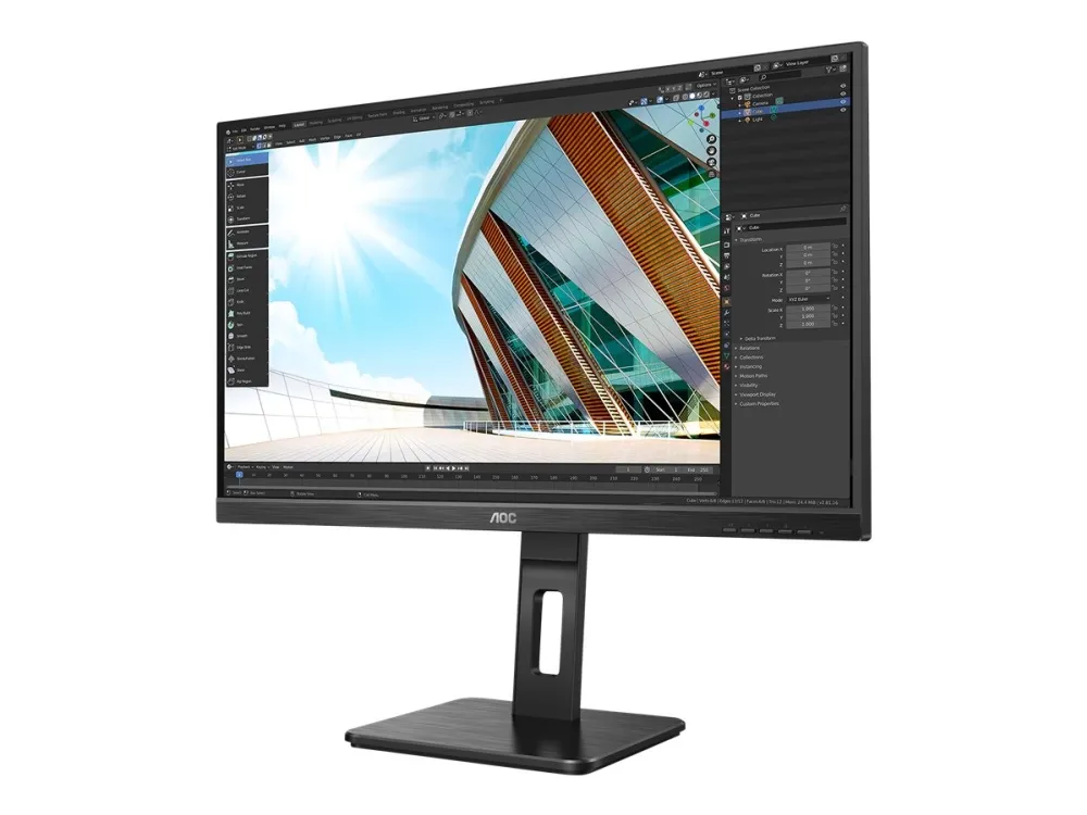 [OUTLET] - AOC Q27P2Q - LED-skærm - 27