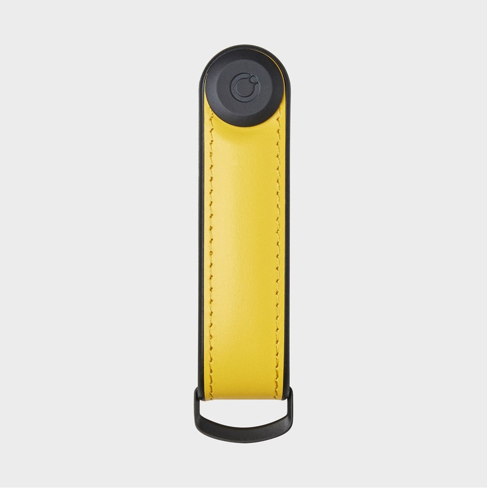 OrbitKey - Hybrid Leather Key Organiser - Solar Yellow