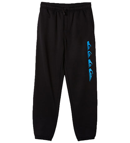 QuikSølver Sweatpants - Graphic - Sort m. Bl?