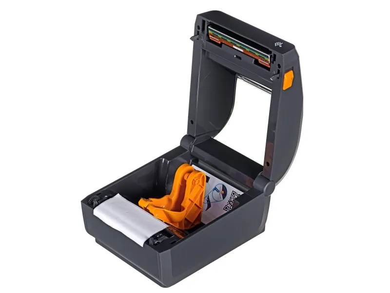 Zebra ZD421d - Etiketprinter - direkte termisk - Rulle (10,8 cm) - 203 dpi - op til 152 mm/sek. - USB 2.0, USB vært, LAN - grå