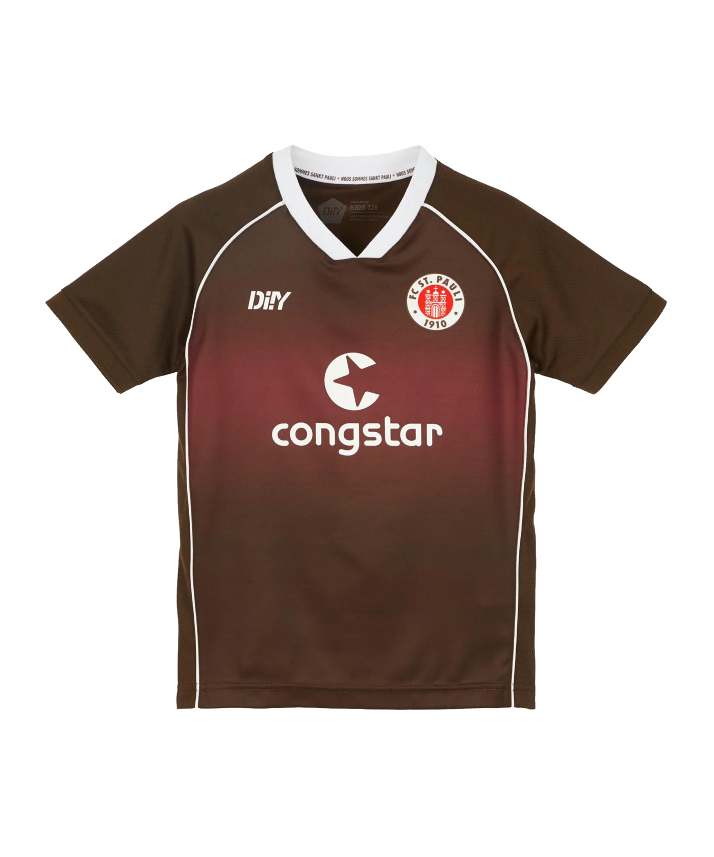 DIIY FC St. Pauli Trikot Home 2023/2024 Braun