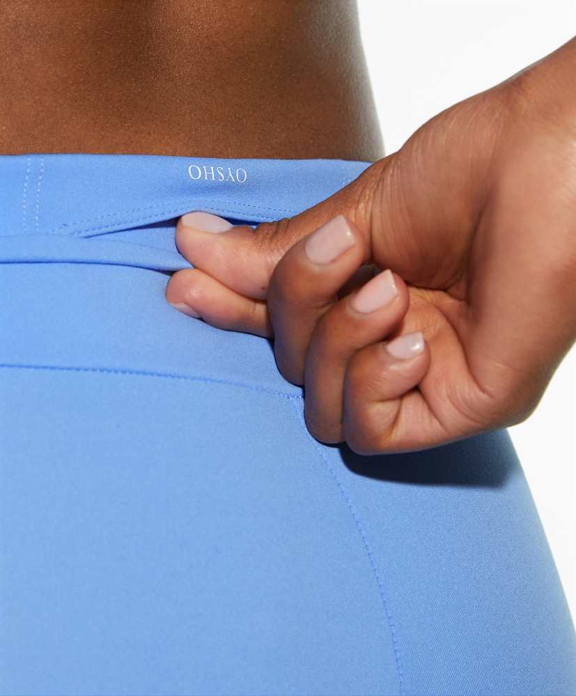 Calça legging de ciclismo Comfortlux de cintura alta, 25 cm