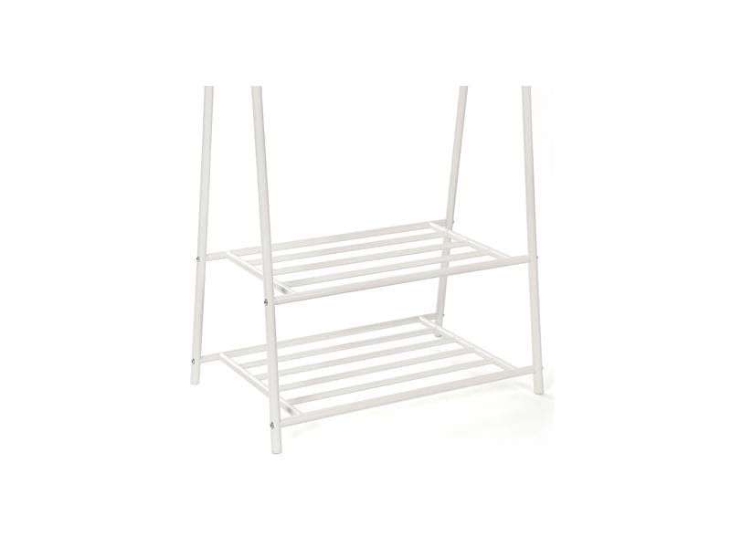 Songmics Garderobenständer 87.5 x 155 cm, Weiss Kleiderständer