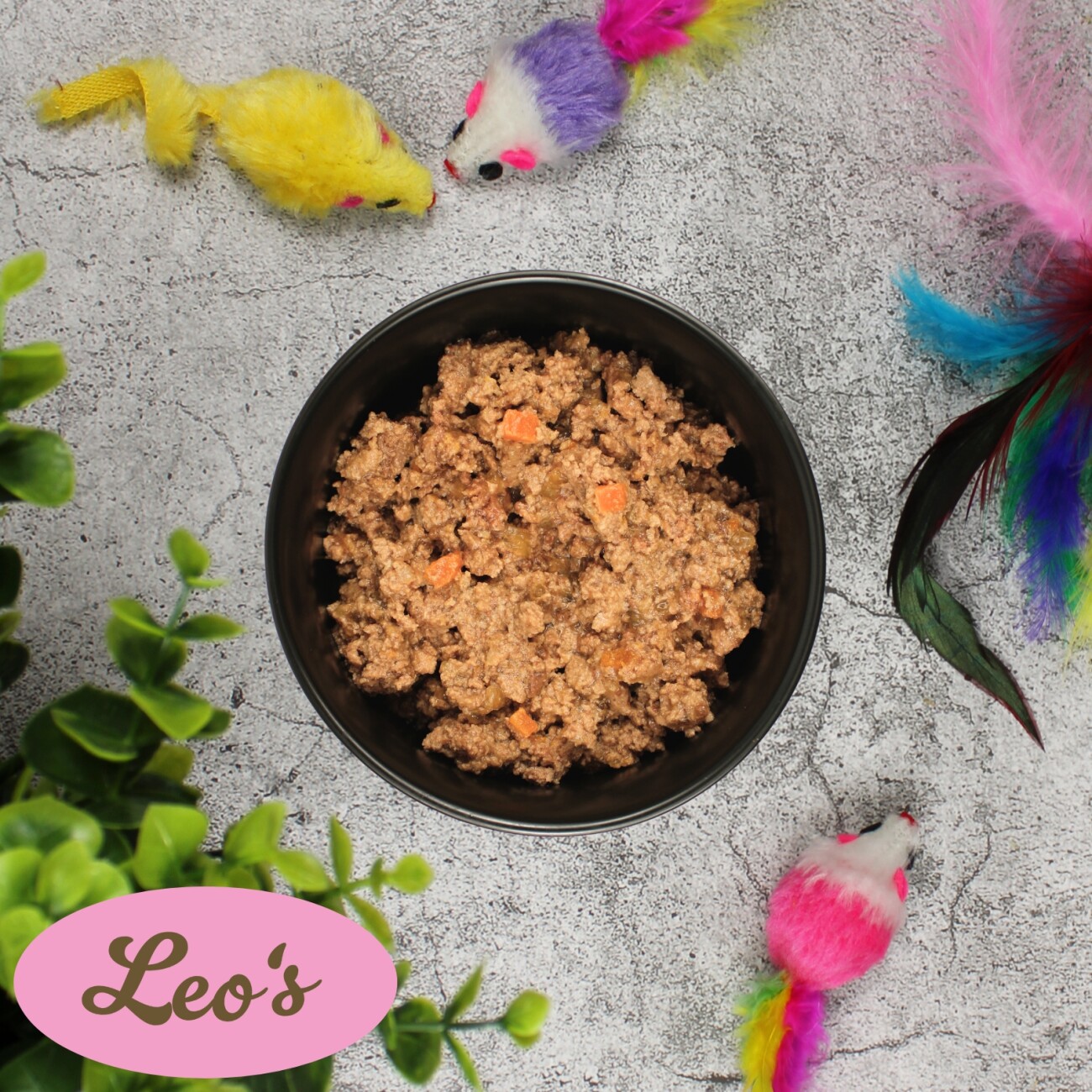 Lyra Pet Lecker.Pet Balu's, Emily's & Leo's Saftige Fleischmahlzeit Katzenfutter Nassfutter Mix Vollnahrung