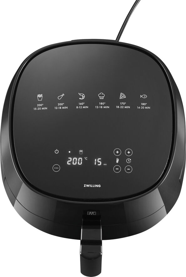 Zwilling Zwilling Airfryer 4 Liter, Sort Sort