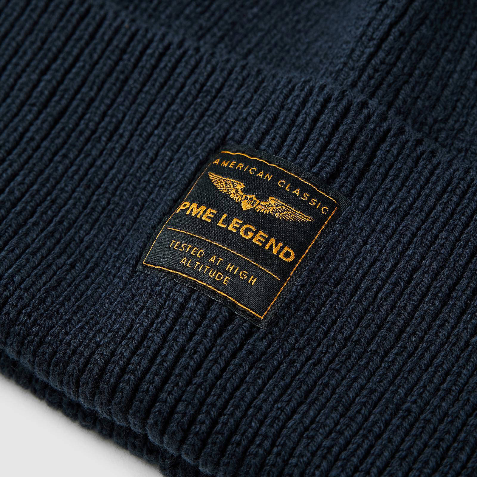 PME Legend muts met logo donkerblauw