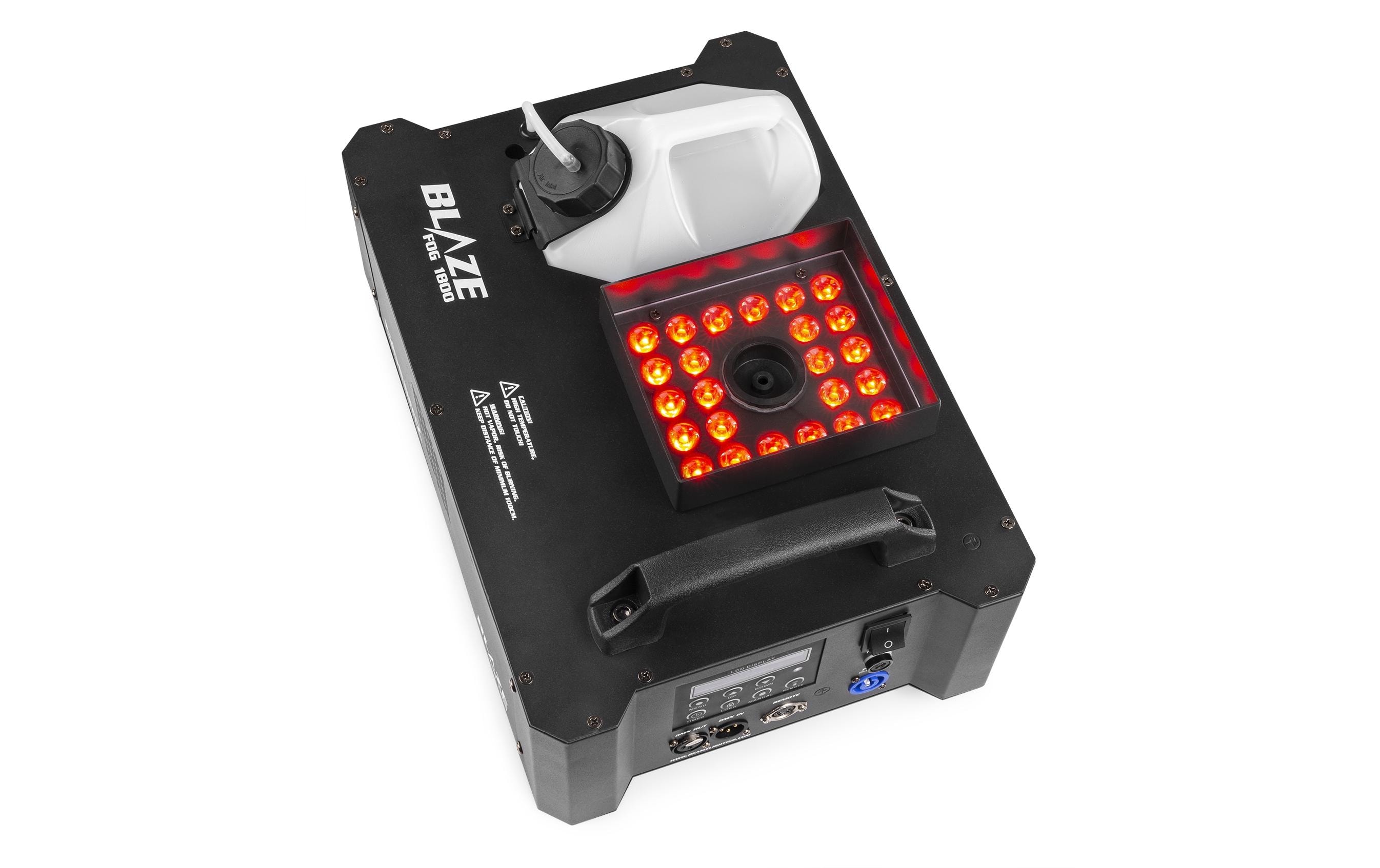 Nebelmaschine BLAZE1800<br>Professionelle Nebelmaschine mit genau richtiger Menge Nebelausstoss