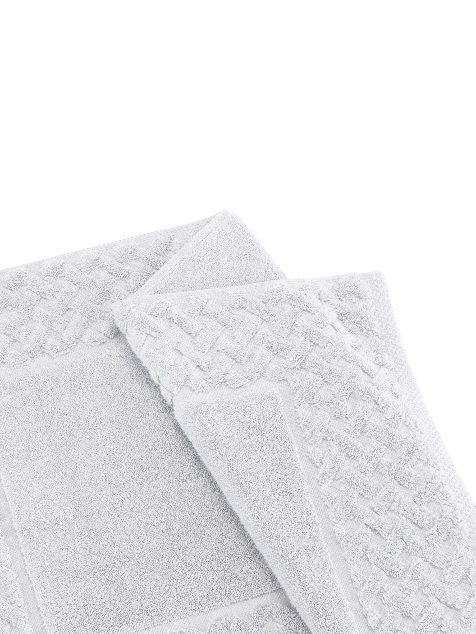 Christy Trellis Textured Turkish Cotton Bath Mats