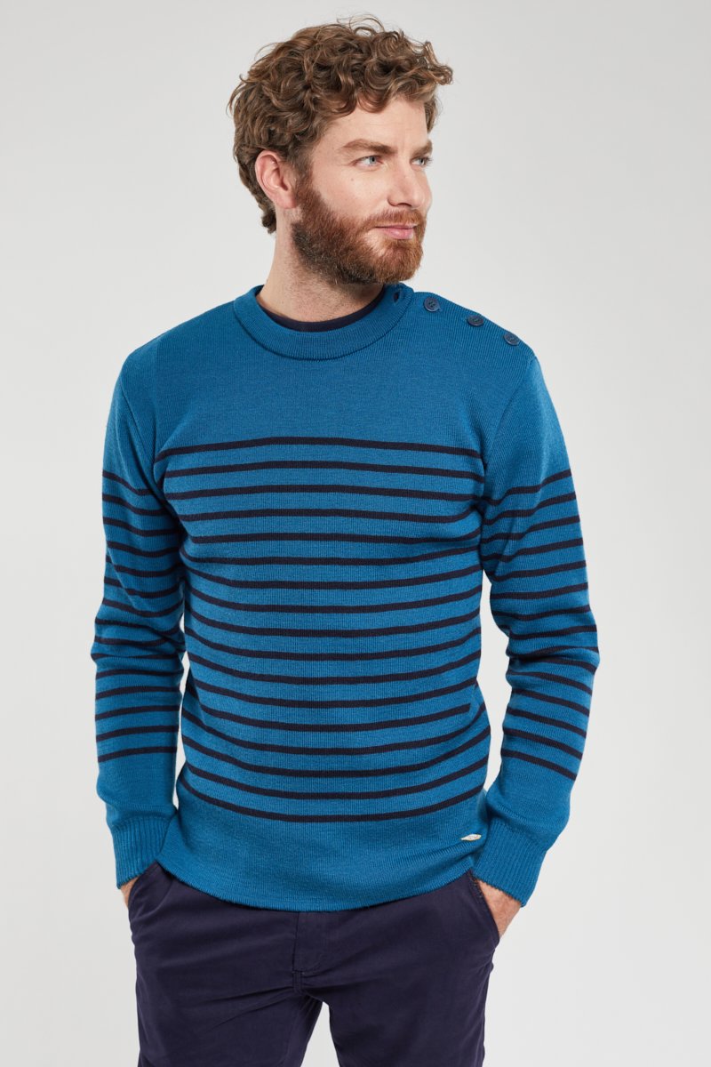 Pull marin rayé 