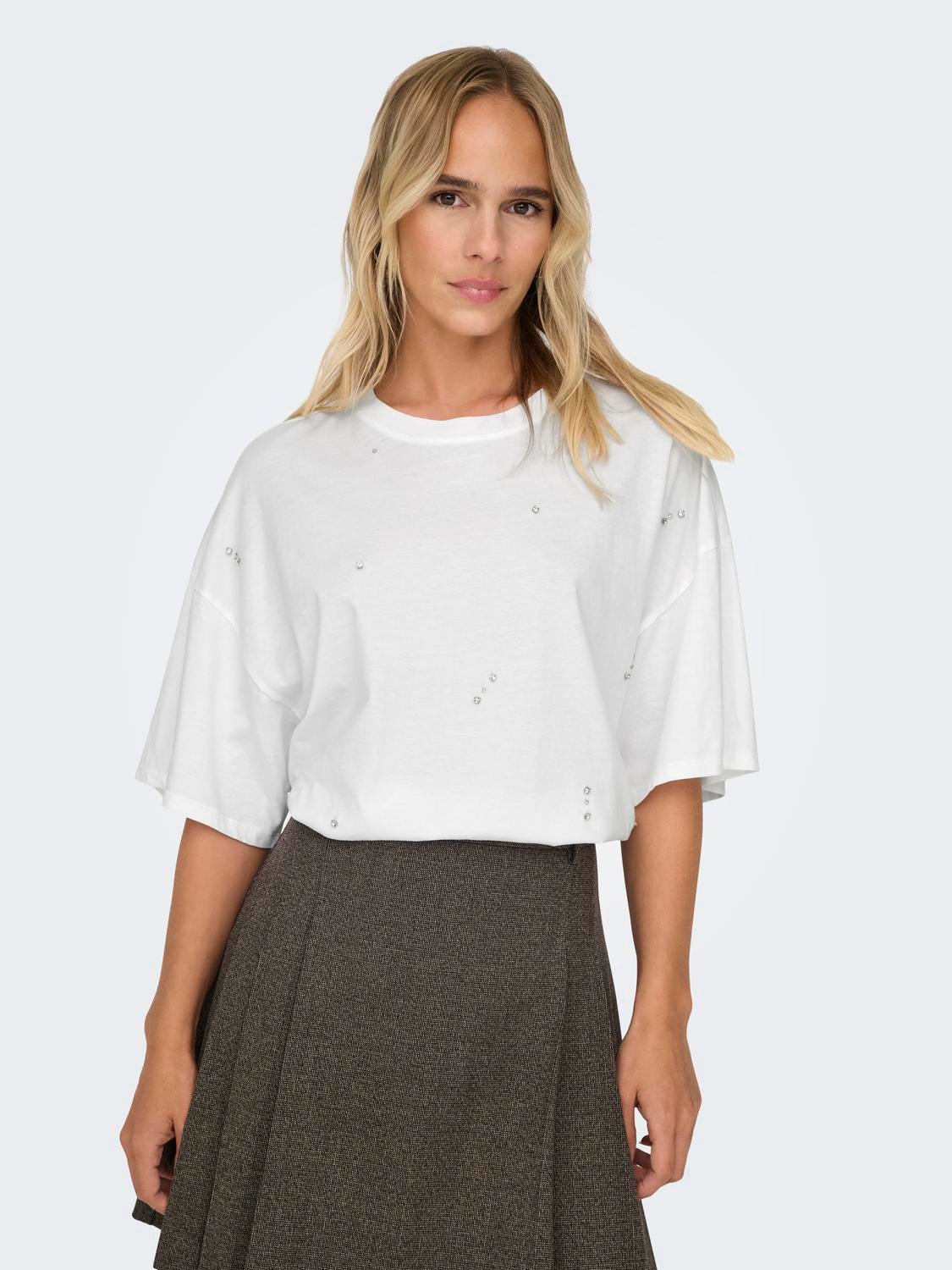 ONLLUCY T-shirt Bright White