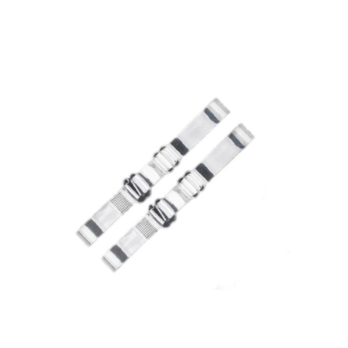 Usynlig stropp for høyhælte sko 1 par 15 mm TPU transparent