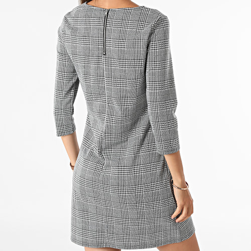 Robe Femme A Carreaux Brilliant Gris