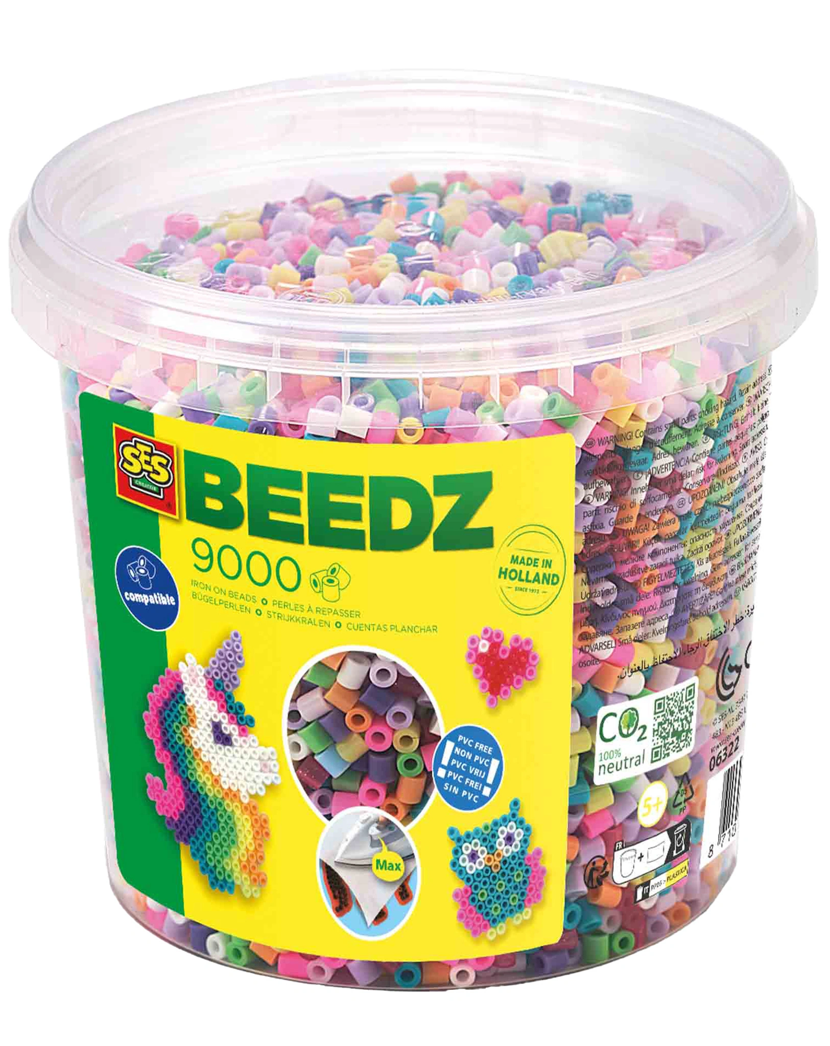 Bügelperlen TRENDY 9000 Stück