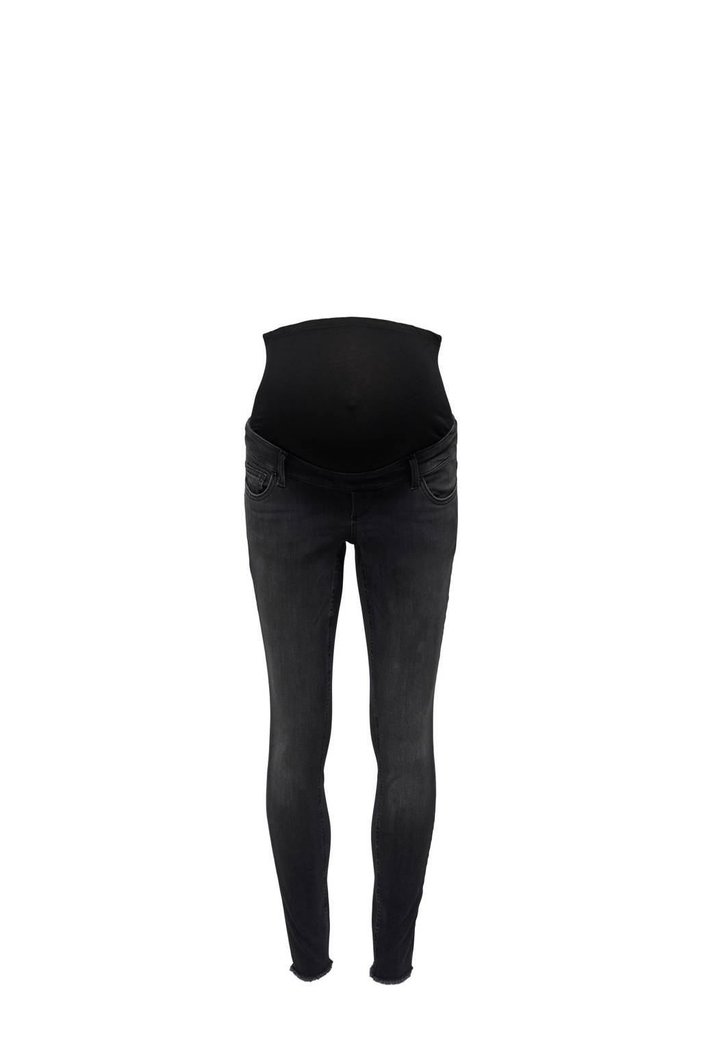 ONLY MATERNITY skinny zwangerschaps jegging OLMBLUSH washed black