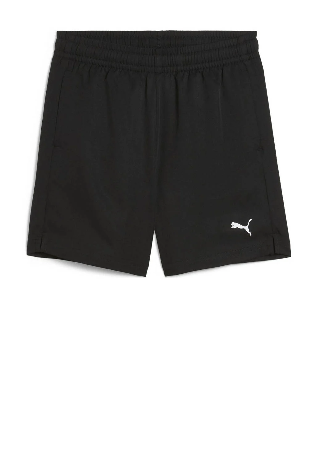 Puma regular casual shorts zwart